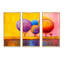 Autumn Fantasy Trees I - ensemble d'art mural moderne sur toile encadrée 3-372694025-372694027
