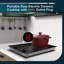 Surface de cuisson électrique à 2 brûleurs Karinear 110 V, 12 po avec plaque de cuisson encastrée en céramique