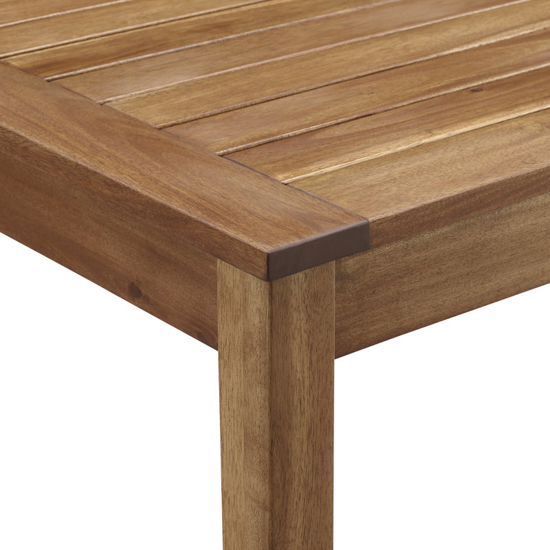 Table de bar Makayla, Brun