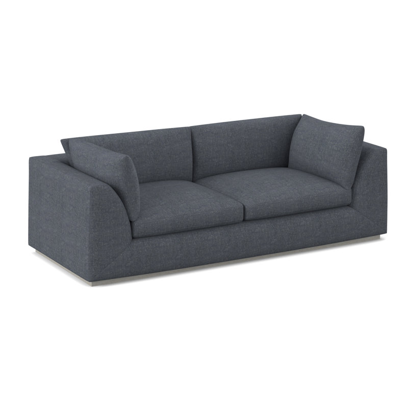 Big Sur Sofa, Bisque, Margaret Uniform Polyester Blend