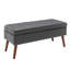 Banc de rangement avec banc de rangement pour chambre à coucher