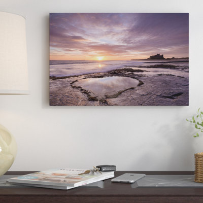 « valentines beach », reproduction de photo sur toile tendue