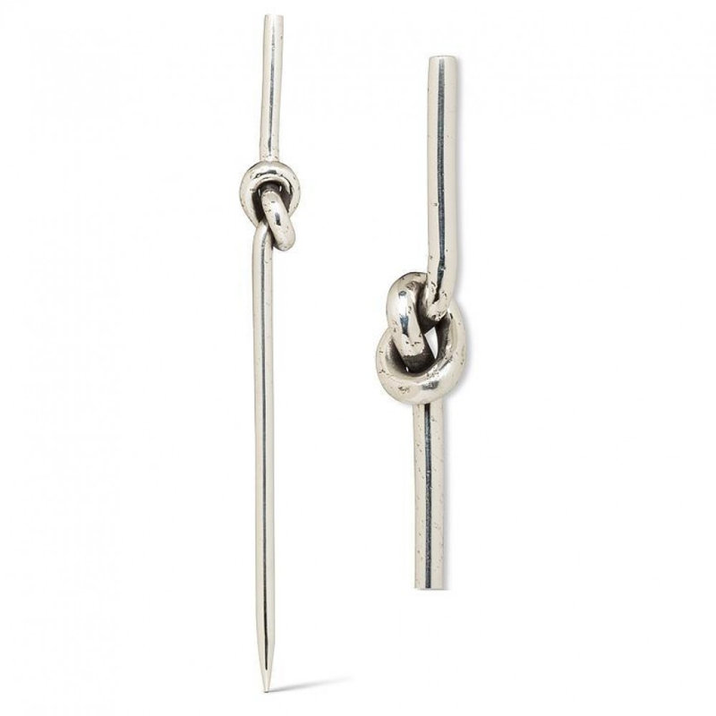 Ensemble de choix de cocktail à 12 nœuds, Argent argent