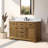 Zoila 54 " W Freestanding Standard Free Standing 1 Single Vanity Bathroom Vanity With Quartz Top-1021316187