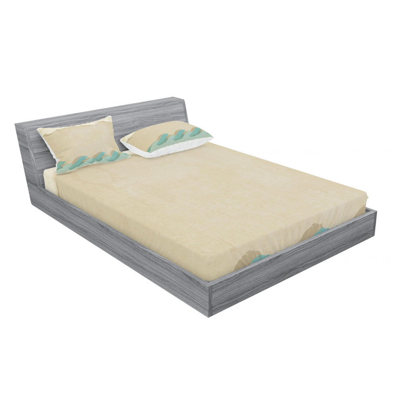 Microfiber Sheet Set, Queen Sheet Set with Fitted Sheet