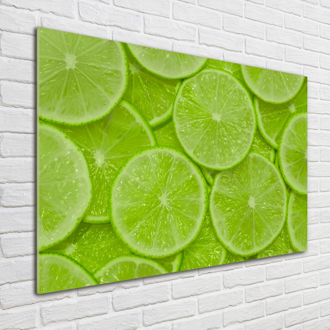 Limes - No Frame Print on Glass
