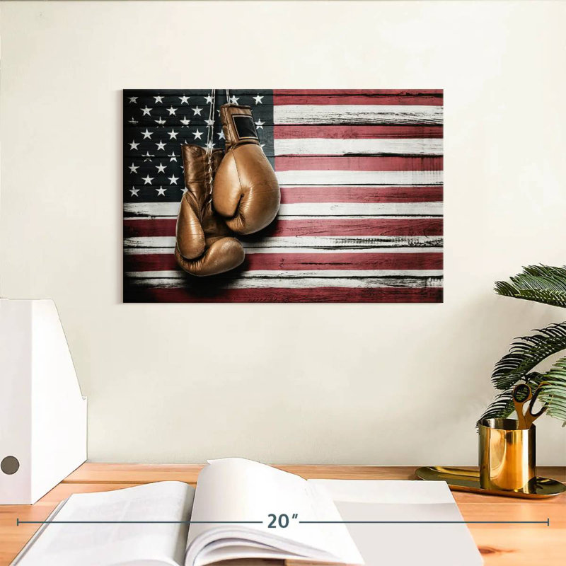 Borges American Boxing, H 8 po x l 12 po