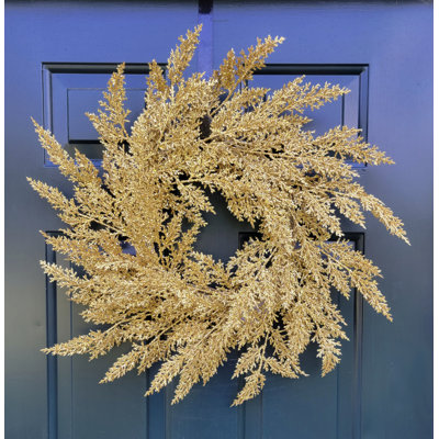 Couronne de fougère artificielle 22 po