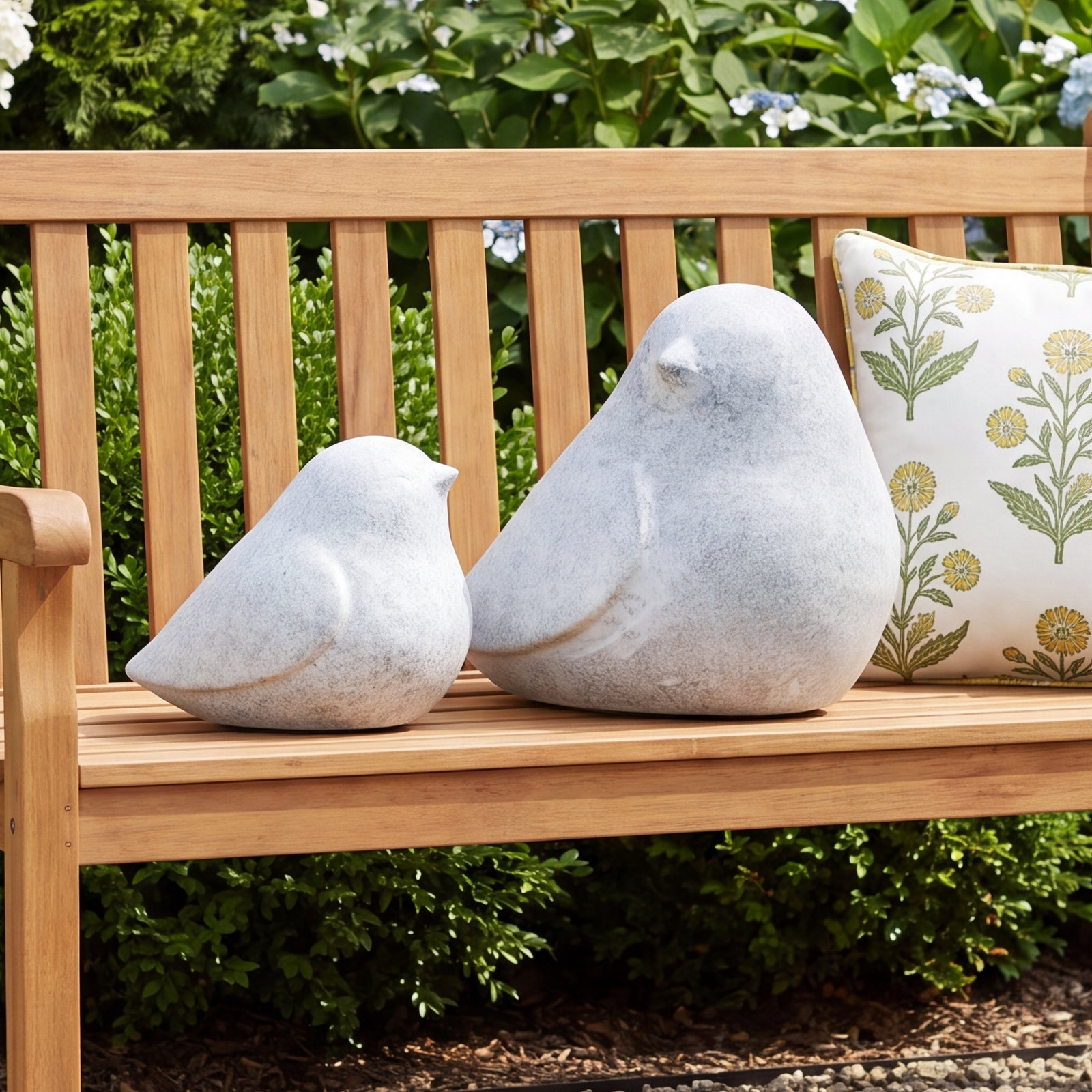 Veasey Bird Garden Statue
