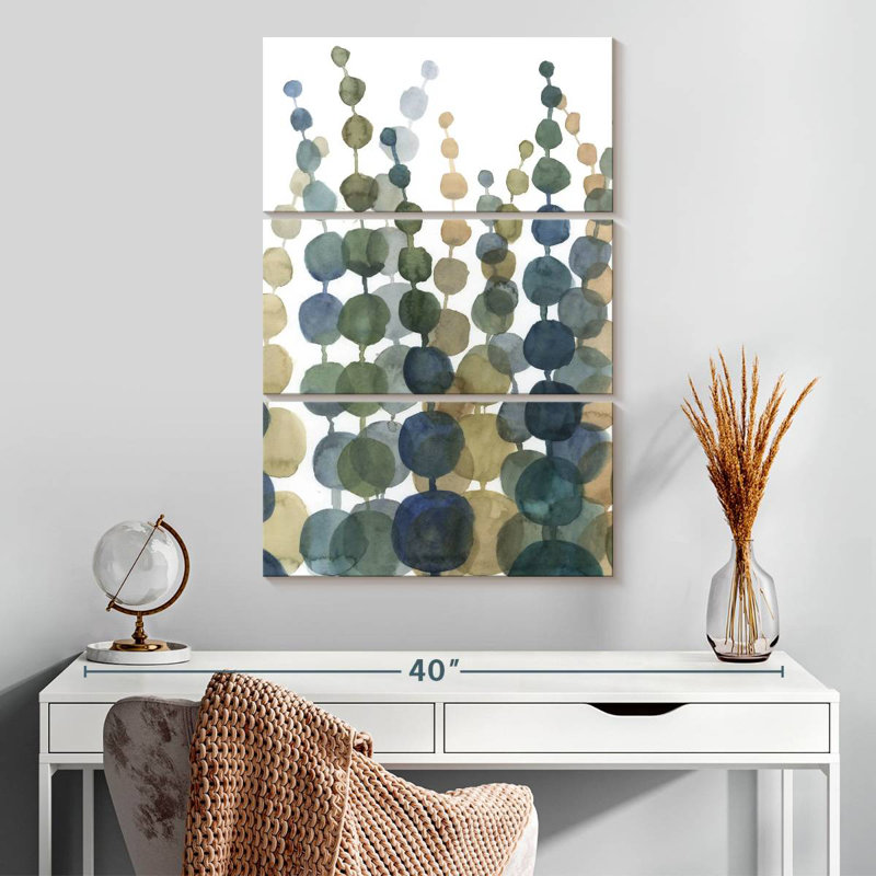 Avery Pompom Botanical II, 32" H x 20" W