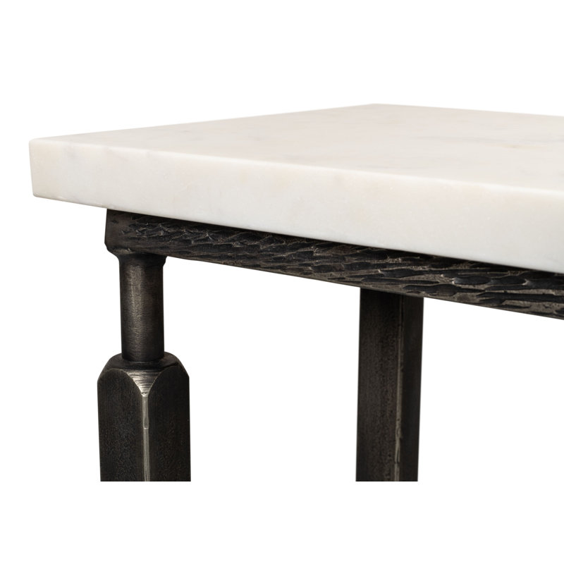 Mykos 61'' W Marble Console Table