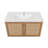 Classe 36" Wall-Mounted Bathroom Vanity in Oak-1382029371-1382029369