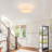 3-light Modern Drum Semi Flush Mount Ceiling Light Fixture-626403972-623023940