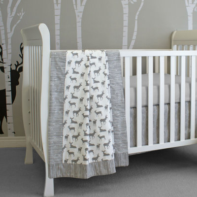 Sprague 3 - Piece Crib Bedding Set