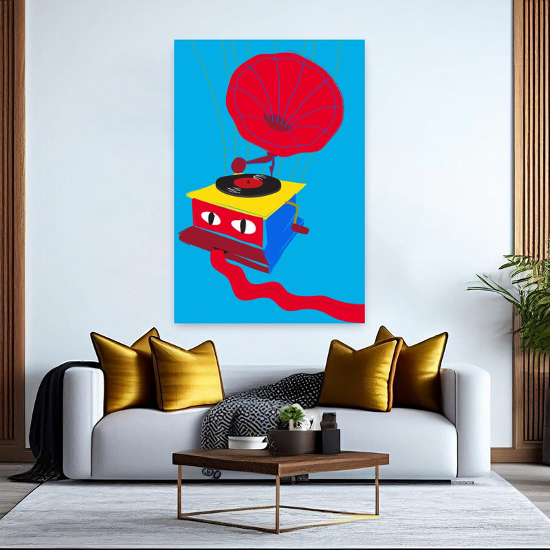Art contemporain Art contemporain, H 60 po x l 40 po
