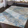 Tapis bleu/gris sky Omaha