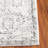 Mahle Oriental Machine Woven Power Loom Polypropylene/Jute Area Rug in Ivory/Gray-1853529759