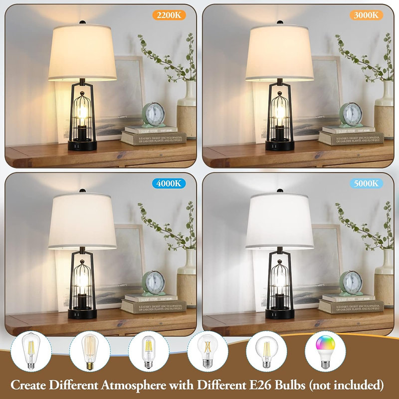 Lampe de table en métal ralph ralentie