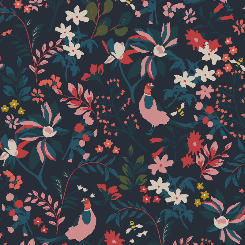 Floral Wallpaper Double Roll