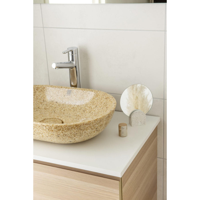 Soft60 23.62'' L Bathroom Sink, Clay
