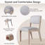 Ensemble de 2 chaises de salle à manger Modern-118897528-118897527