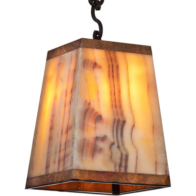 Luminaire suspendu unique à 4 lumières Marquis