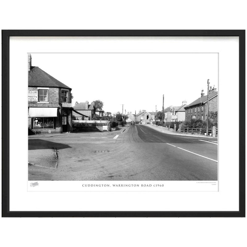 Cuddington, Warrington Road C1960 by Francis Frith - Single Picture Frame Print, 60cm H x 80cm W x 2.3cm D
