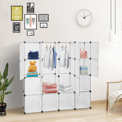 Schrader Plastic Closet System