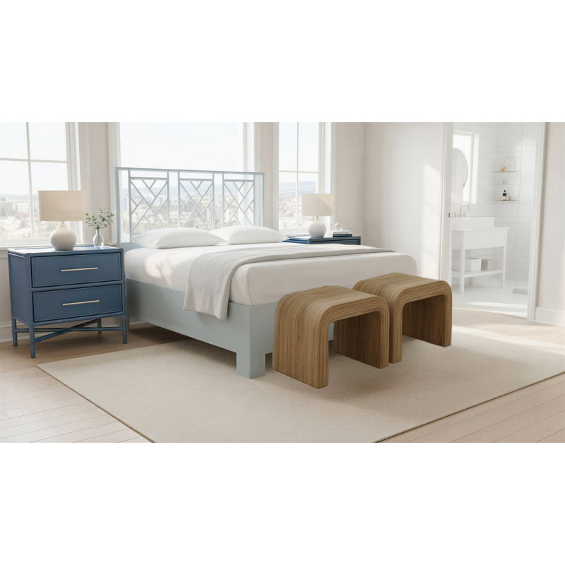 Bahia Bench, Natural, 19" H x 28" W x 18" D