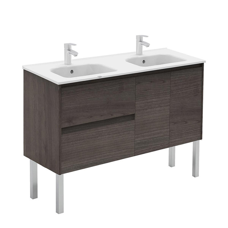 Ambra 47.5'' W Double Vanity, Samara Ash
