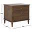 Table de chevet 3 tiroirs Hubbard-1240385083