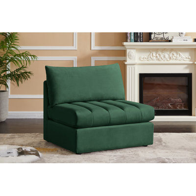 Jacob Velvet Slipper Chair