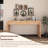 Wooden Entryway Table With Burl Veneer-718698864