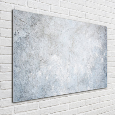 Concrete Background - No Frame Print on Glass
