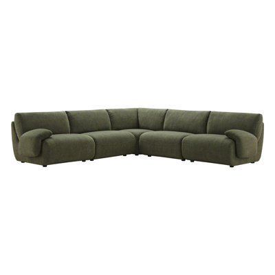 Vickey L-Shaped Upholstered Modular Sectional