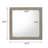 Mirror, Light Gray Finish