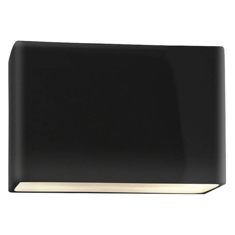 Applique murale encastrée 1 lumière à intensité variable Durso, DEL, H 10 po x l 16,5 po x P 4 po, Cuivre antique