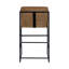 Tabouret de bar et de comptoir en cuir véritable Sidney-1329357496