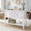 Console avec tiroirs, armoires et tablette inférieure-183216729