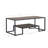 Rectangular Coffee Table With  1 Tier Shelf