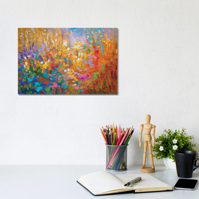 Energy And Vibrancy by Leon Devenice - Wrapped Canvas Gallery-Wrapped Canvas Giclée