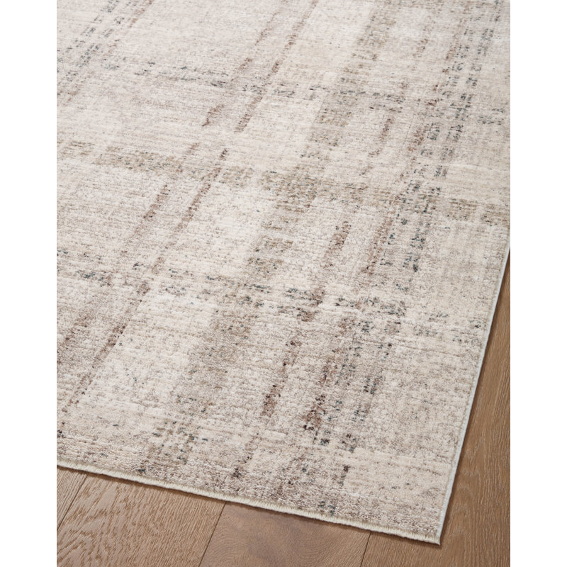 Ivory and Multi Flat Woven Wool Synthetic Rectangular Rug 11'-6" x 15'-7"