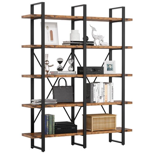 17 Stories Wynot 70 H x 53.1 W Bookcase & Reviews | Wayfair