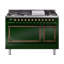 ILVE Nostalgie II Noblesse 48 in Dual Fuel Range, 8 Burner, Griddle-329475244-329475219