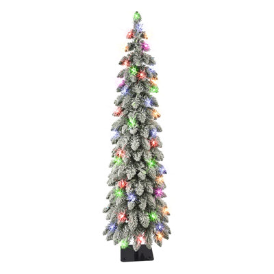 48' Lighted Pine Christmas Tree