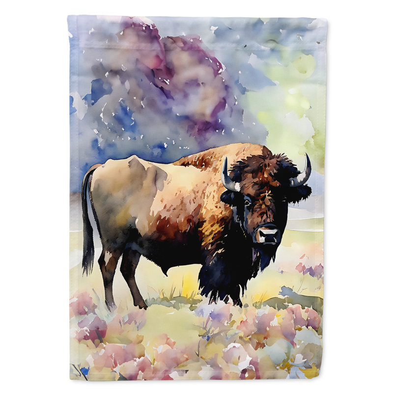 Drapeau du bison américain