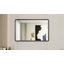 Miroir de salle de bain rectangulaire en aluminium avec verre trempé-1495076439