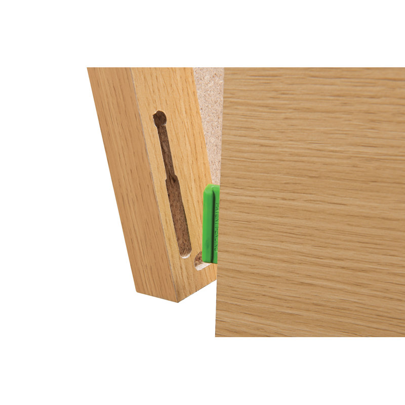Espresso Alpine 2-Drawer Vertical Lockable File Cabinet