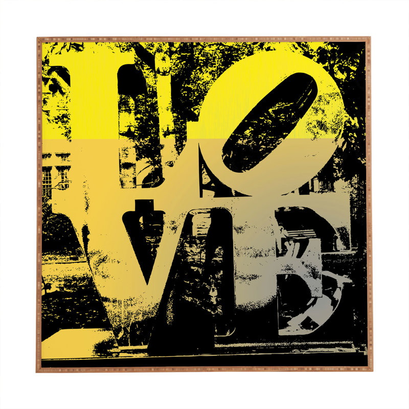 « philadelphia love », art textuel encadré