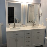 Beckett 66 Double Bathroom Vanity - White  Beautiful bathroom furniture  for every home - Wyndham Collection